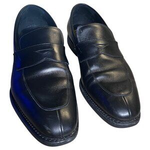 Church's 'PARHAM' Black Men's Pull on Penny Leather Loafers Size Uk 10 Us 11